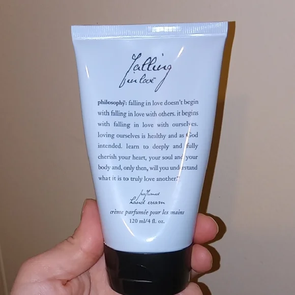 New Sealed PHILOSOPHY Falling In Love Hand Cream 120ml
