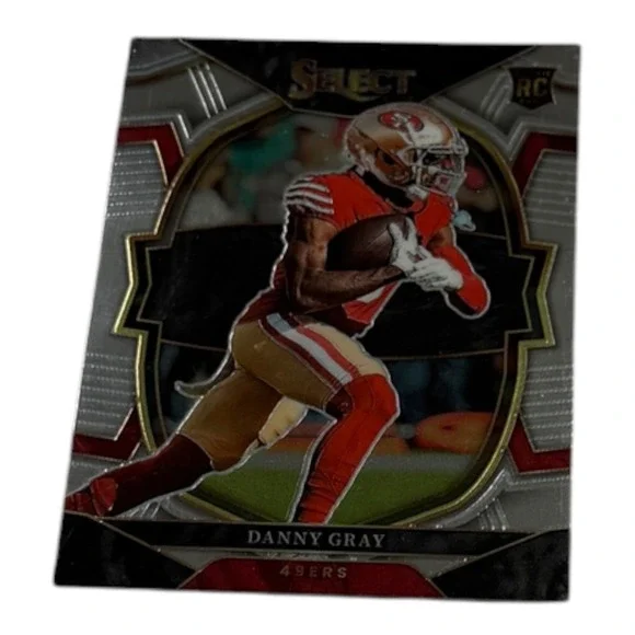 2022 Panini Select Danny Gray Rookie Card #6 Concourse San Francisco 49ers RC