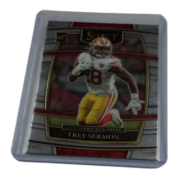 2021 Panini Select Trey Sermon Rookie Card 68 Concourse San Francisco 49ers NFL