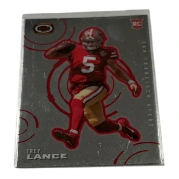 2021 Panini Chronicles Dynagon Trey Lance RC Rookie Card #D-5 San Francisco 49er