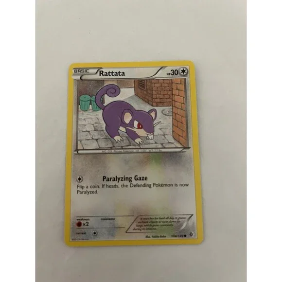 BW Rattata 1st Edition 2012 046/059 p1727