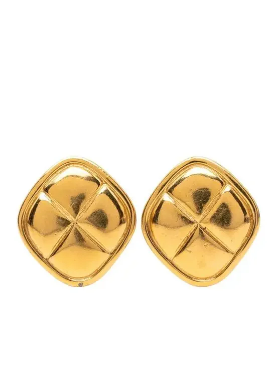 Chanel Clip-On Earrings Gold- #287788C51B