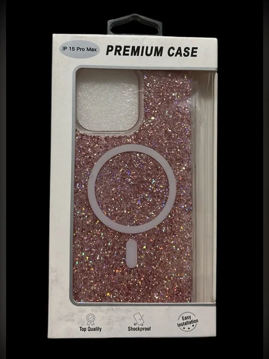 Premium Glitter MagSafe Case for iPhone 15 Pro Max
