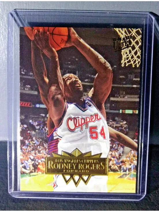 1995-96 Rodney Rogers Fleer Ultra #223 Basketball Card