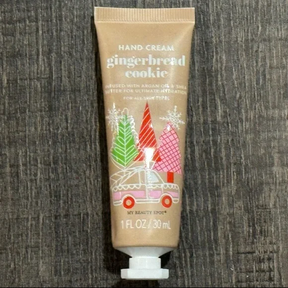 💞 New Gingerbread Cookie Hand Cream with Argan Oil & Shea Butter