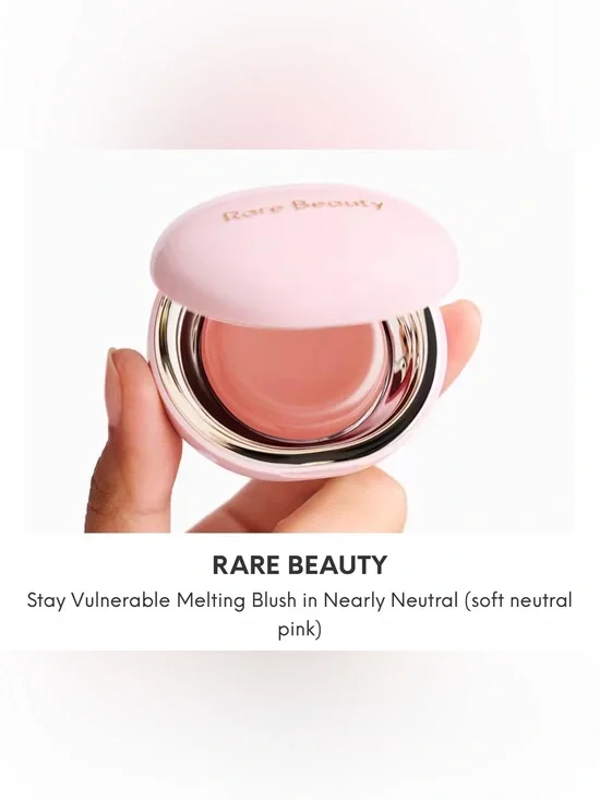 RARE BEAUTYStay Vulnerable Melting Blush Nearly Neutral (soft neutral pink) NWT