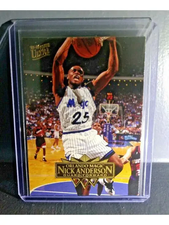 1995-96 Nick Anderson Fleer Ultra #123 Basketball Card