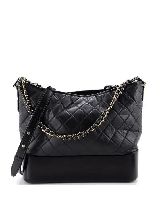 Chanel Gabrielle Hobo Quilted Aged #259707C26B