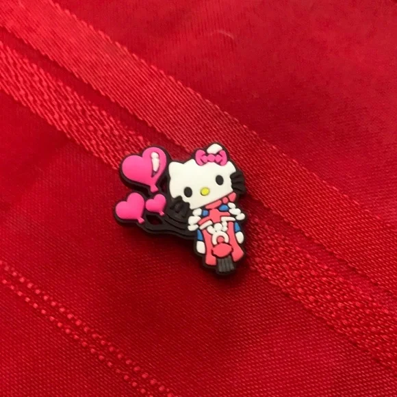 Hello Kitty Pink and Black Charm jibbitz 630