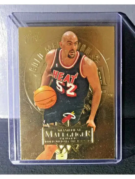 1995-96 Matt Geiger Fleer Ultra Gold Medallion #95 Basketball Card