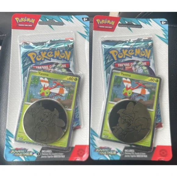 2x Journey Together Blister Pack Sealed Booster Pack Yama Promo card