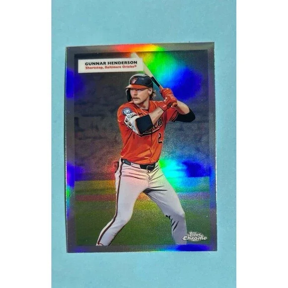 Topps Chrome Platinum 2025 Gunnar Henderson /Cal Ripken card#55DH-13