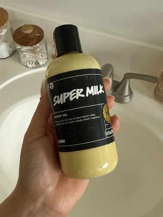 LUSH Super Milk Shower Gel
