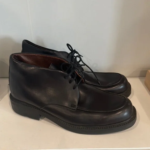 BANANA‎ REPUBLIC- Classic Black Leather Men's Shoes