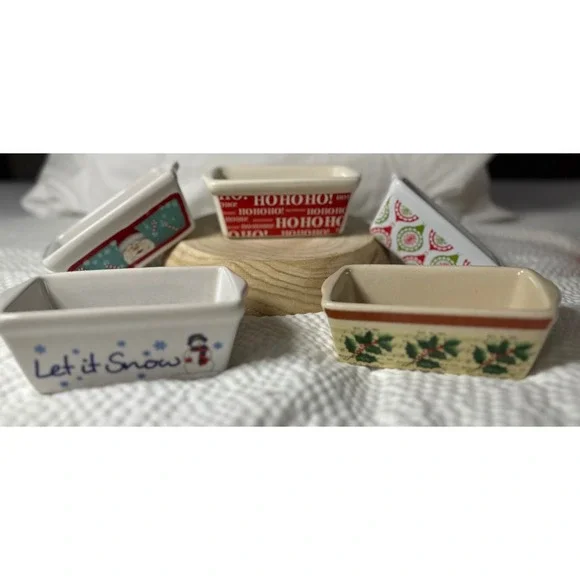 Christmas Holiday Mini Loaf Pans Baking Dishes Garden Ridge‎ Celebrate It