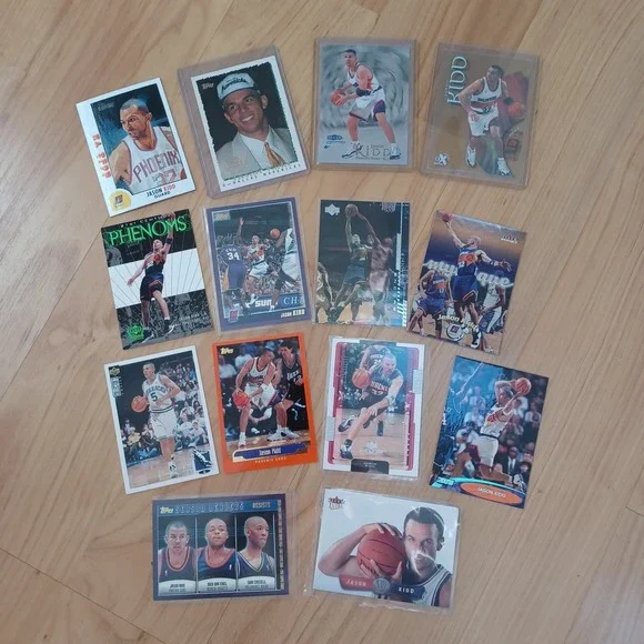 Lot of 14 Jason Kidd Phoenix Suns NBA VTG‎ 1994 - 2001