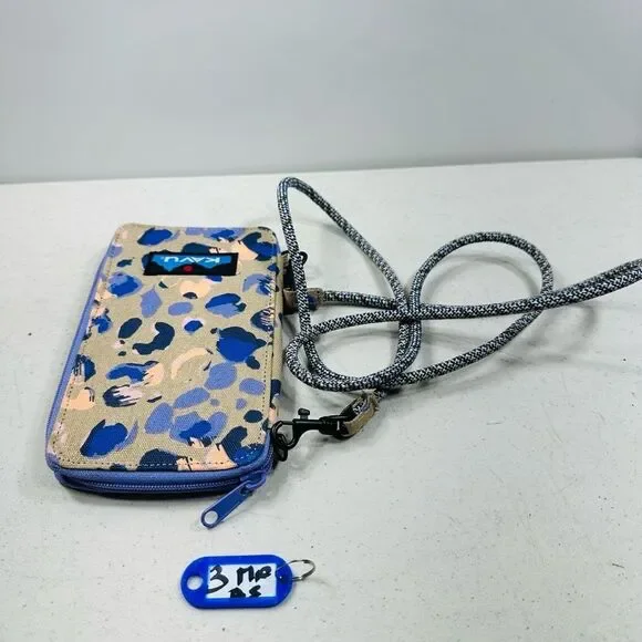 KAVU Go Time Wallet ~ Blue Panthera