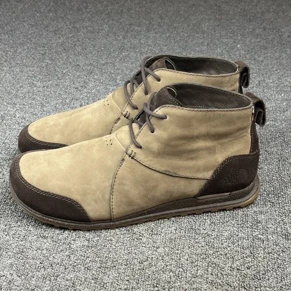 The North Face Hayden Chukka II Men's Size 11.5 Tan Brown Suede Nubuck Boots
