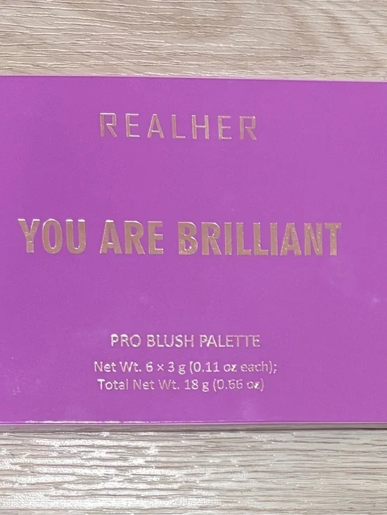 RealHer You Are Brilliant Pro Blush Palette - Pink