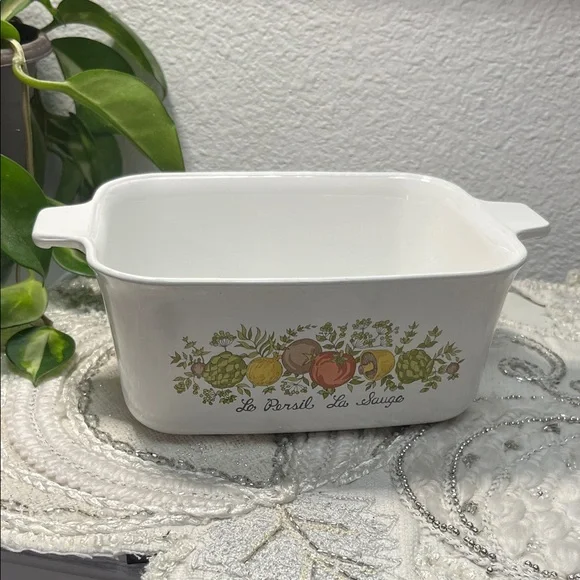Vintage Spice of Life Loaf Dish P-4-B