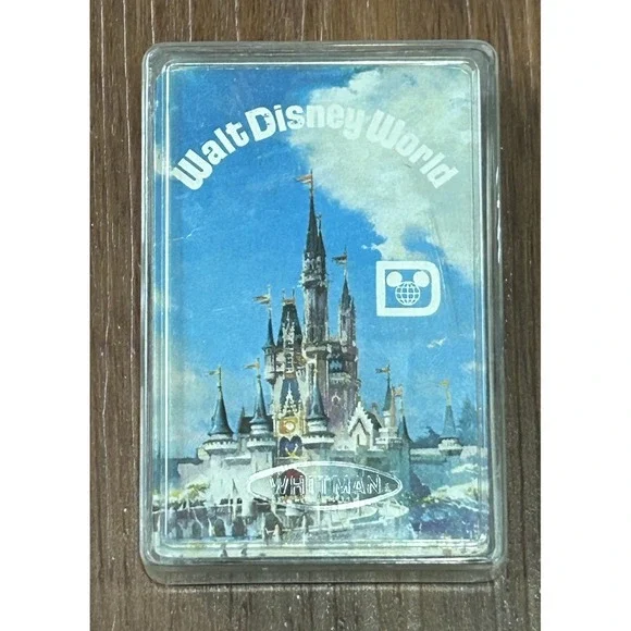 Vintage Walt Disney World Playing Cards‎ Souvenir Deck Castle Florida