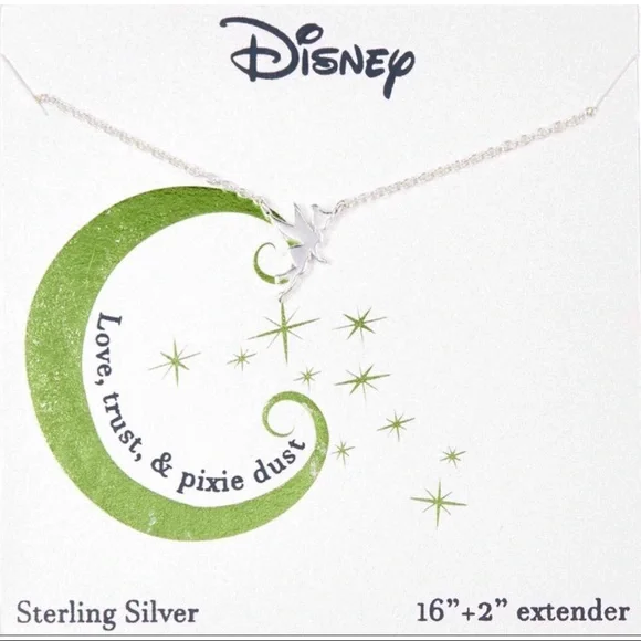 Sterling Silver Tinker Bell Necklace