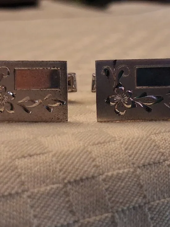 Vintage Sterling Silver Cufflinks
