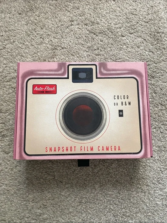 Film Camera Storage Box - Pink