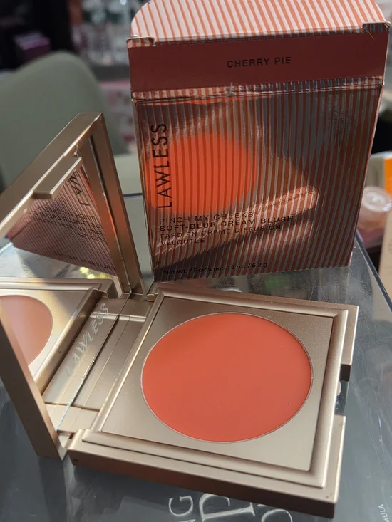 LAWLESS Pinch My Cheeks Soft Blur Cream Blush in Cherry Pie