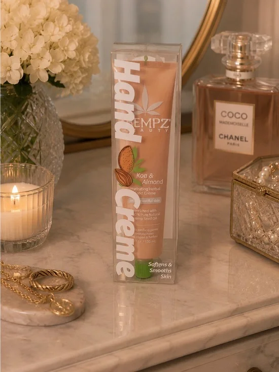 Hempz Koa & Sweet Almond Herbal Hand Crème | Hydrating Moisturizer  Hand Lotion