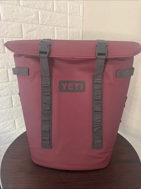 Yeti Hopper M20 Backpack - Burgundy with Black Trim