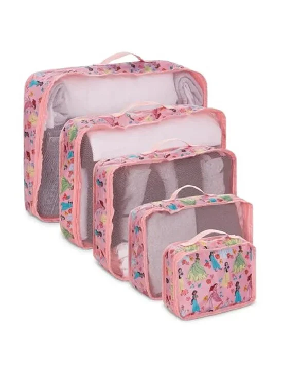 Disney Packing Cubes Travel Organizer Compression Luggage 5 Piece Set Mickey