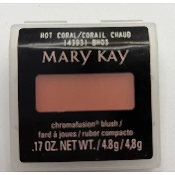 Mary Kay Chromafusion Blush Hot Coral 143931 -NEW Full Size