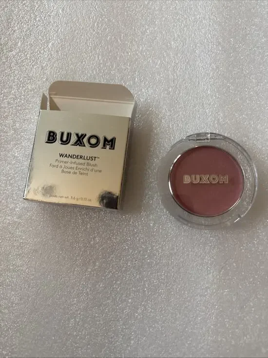 BUXOM WANDERLUST PRIMER INFUSED BLUSH (0.13 oz./3.6 g.): DOLLY
