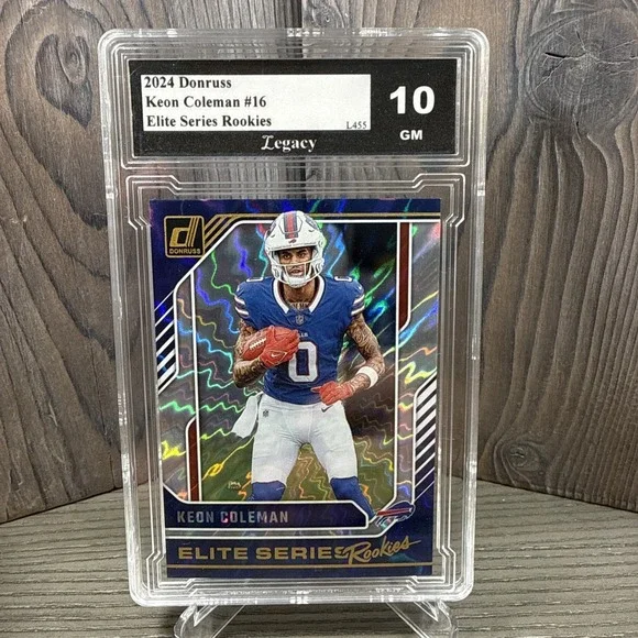 2024 Panini Donruss - Elite Series‎ Rookies Keon Coleman #16 (RC) Legacy 10