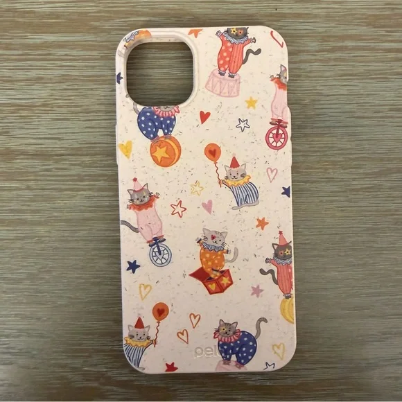 Pela Seashell Cat Clowns iPhone 14 Plus Case - New