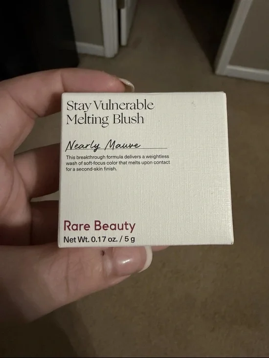Rare Beauty Melting Blush — Nearly Mauve Pink