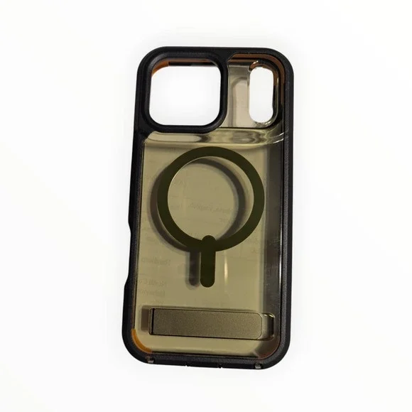 Oo2-Poly ZAGG Rainier Ultimate Protection Kickstand iPhone 17‎ Pro Max Sea Kelp