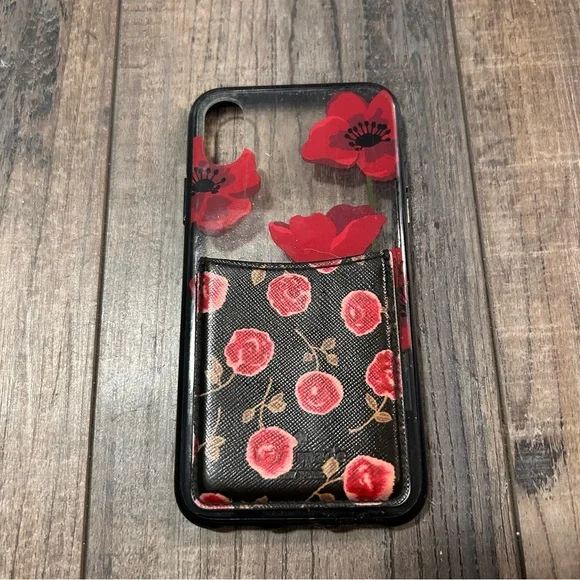 Kate Spade‎ iphone X / XS phone case With Card Holder Wallet