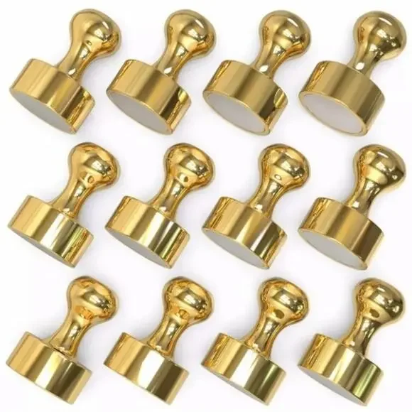 ONE PACK BetterCo. Neodymium Gold Pin Magnet 12 Pack NWT NEW