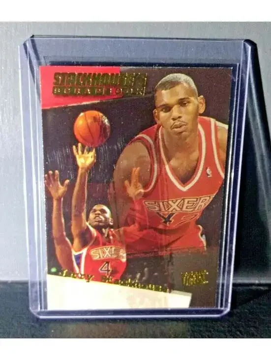 1995-96 Jerry Stackhouse Fleer Ultra Stackhouse's Scrapbook #S-4 Basketball Card