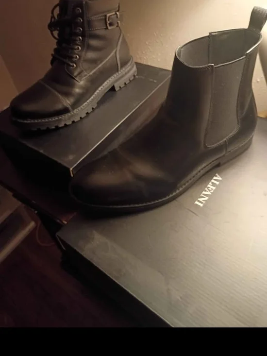 Alfani Men’s Black Chukka Chelsea Boots