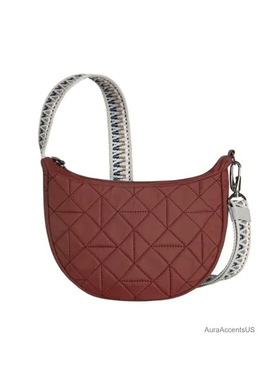 Anti-Theft Boho Crescent Crossbody with RFID Blocking