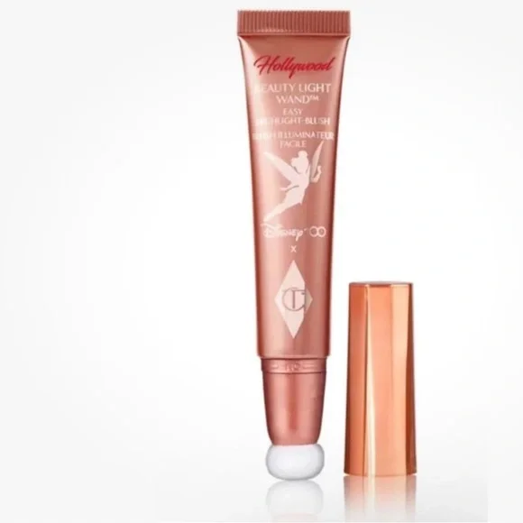 NIB Charlotte Tilbury x Disney Beauty Light Wand Pink Highlighter Blush
