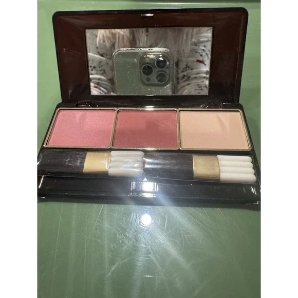 Estee Lauder Blush All Day RASPBERRY TERRA LUCIDITY pressed‎ powder 02 MEDIUM