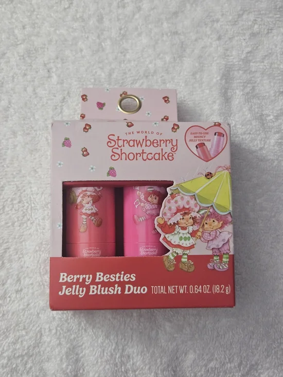 The World of Strawberry Shortcake Berry Besties Jelly Blush Duo Set 2pc Pink New