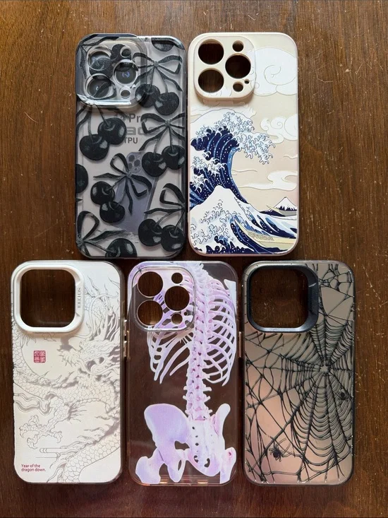 Decorative iPhone 14 Pro Case Lot