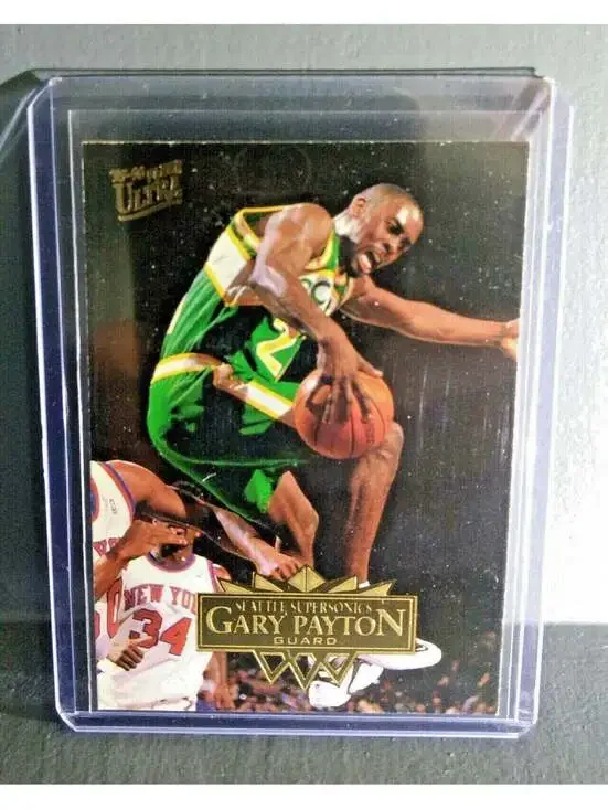 1995-96 Gary Payton Fleer Ultra #174 Basketball Card