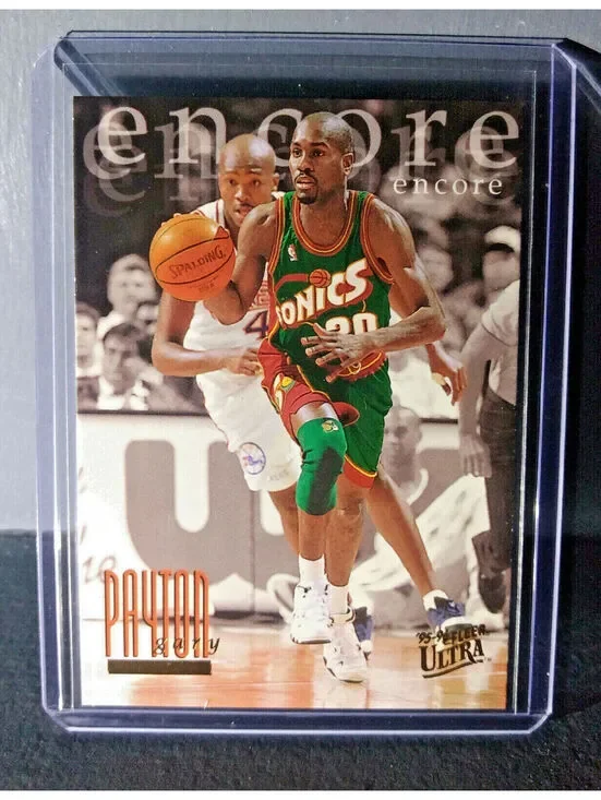 1995-96 Gary Payton #329 Ultra Encore Basketball Card