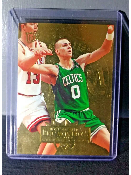 1995-96 Eric Montross Fleer Ultra Gold Medallion #13 Basketball Card